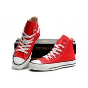 Chaussure Converse Chuck Taylor All Star Classic Hi Femme Rouge